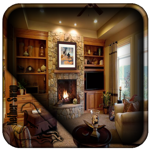 Cozy Living Room Interior Design icon