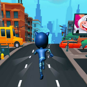 Pj Superhero Masks Runner Subway Bus Adventure icon