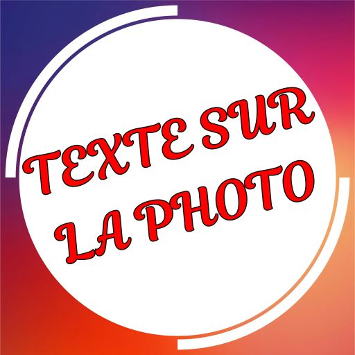 Texte sur la photo icon