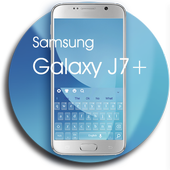 J7 نمط لوحة المفاتيح موضوع لسامسونج غالاكسي أيقونة