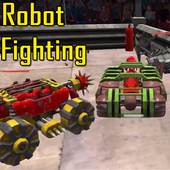 Roboot Fightenh 4: race word icon