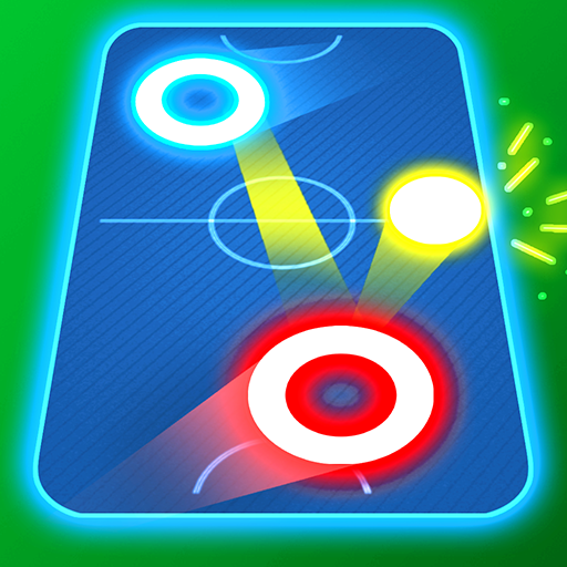Air Hockey Glow: 2 Players icon