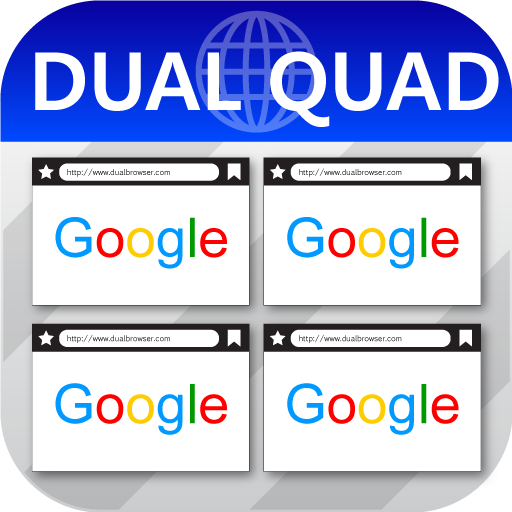 Dual Browser, Split Browser, Multi Browser icon