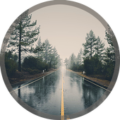 Relax music offline: wind and rain noise icon