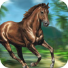 Jungle Horse Run - Animals Hunter icon