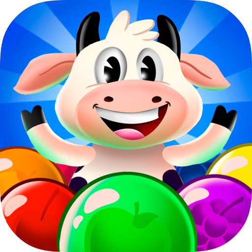 Cow pop: Bubble shooter icon