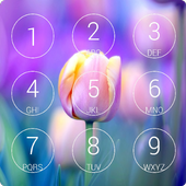 Tulips Lock Screen Pro App icon