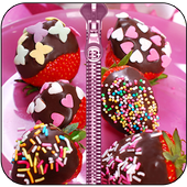 Candy Zipper Lock Screen icon