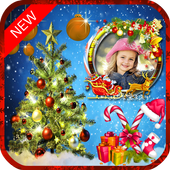 Christmas photo frames app icon