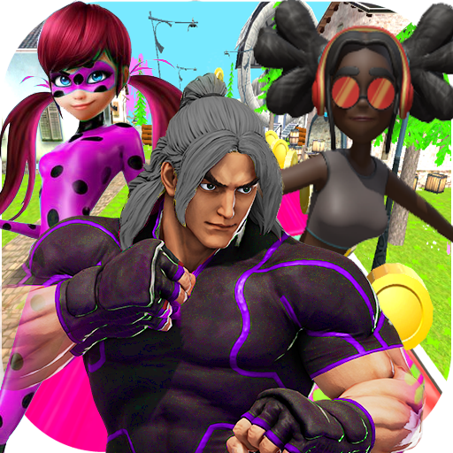 Girl And Boy Run icon