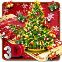 Shiny Merry Christmas Tree Gravity Theme on 9Apps