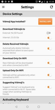 Vidmoji Keyboard screenshot 2
