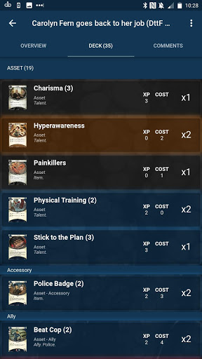 Arkham Horror LCG Deckbuilder screenshot 3