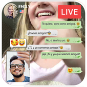Live Talk Cam : Free Video Chat-Calling &amp; Chatting icon