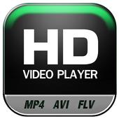 MP4 AVI FLV - HD Video Player icon