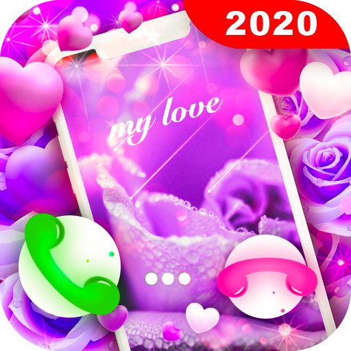 Love Phone Screen Themes - Color Flash Call icon