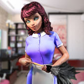 Virtual Mom Family Babysitter Game icon