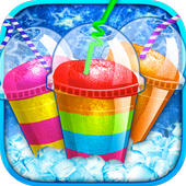Rainbow Frozen Slushy Maker: Ice Candy Slush Maker icon