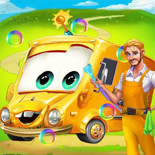 wash school bus: truck simulator2 أيقونة