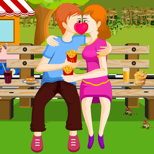 Kissing Game - Lover's Snack Time Kissing icon