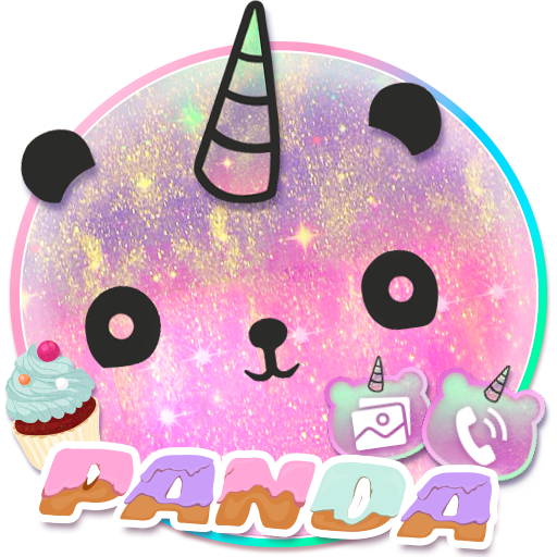 Unicorn Panda Galaxy Themes HD Wallpapers icon