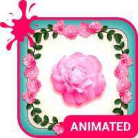 Pink Roses Animated Keyboard   Live Wallpaper on 9Apps