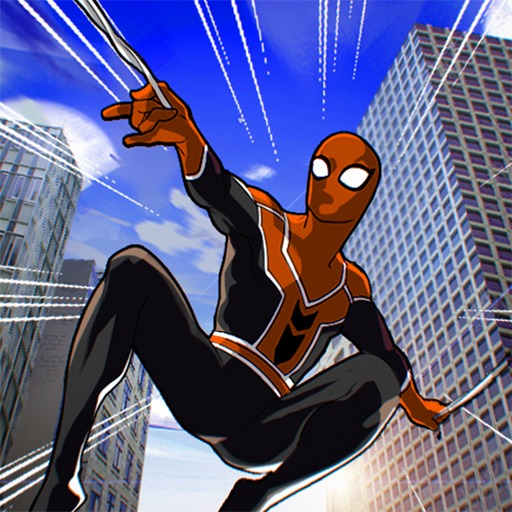 Spider Rope Man hero – Crime City Simulator icon