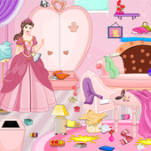Princess Messy Room Clean Up icon