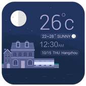Weather clock widget free