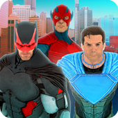 League Hero: Grand City 3D icon