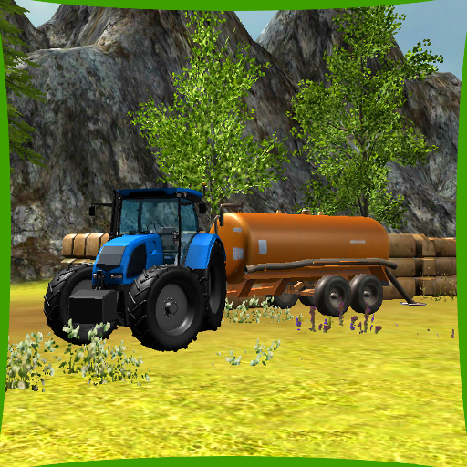 Tractor Slurry Transport 3D icon