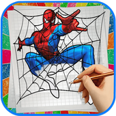How To Draw Spiderman Free icon