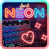ikon Glint Neon Keyboard
