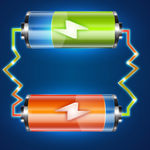 Battery charger fast speed أيقونة