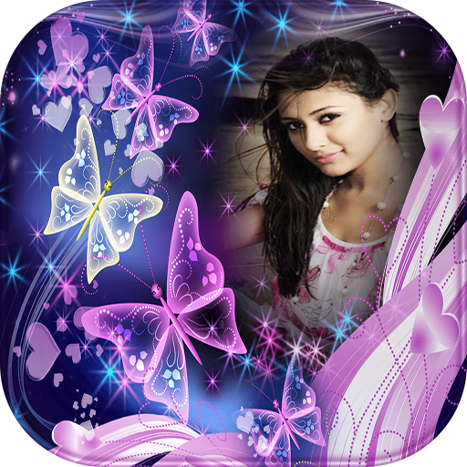 Glitter Photo Frames - picture with magical effect icon