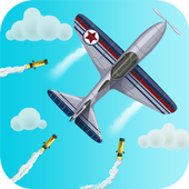 Go Air Plane Missiles icon