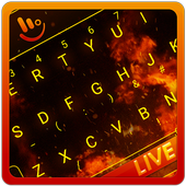 Live 3D Cool Flaming Fire Keyboard Theme icon