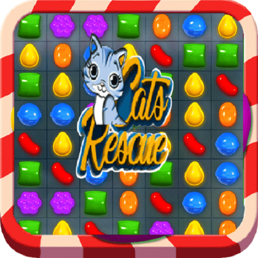 Crush Pet Cats Rescu icon