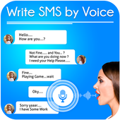 Write SMS by Voice: Voice Typing  2019 icon