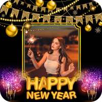Happy New Year Photo Frame
