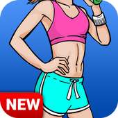 Abs Female Workout : Booty, Legs, Butt - Hips on 9Apps