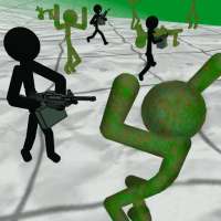 stickman vs Zombies 3D