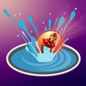 Ball in the hole icon