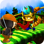 Tiny Troopers Fighters : kids Fighting game icon