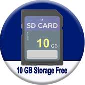 10GB Storage Free