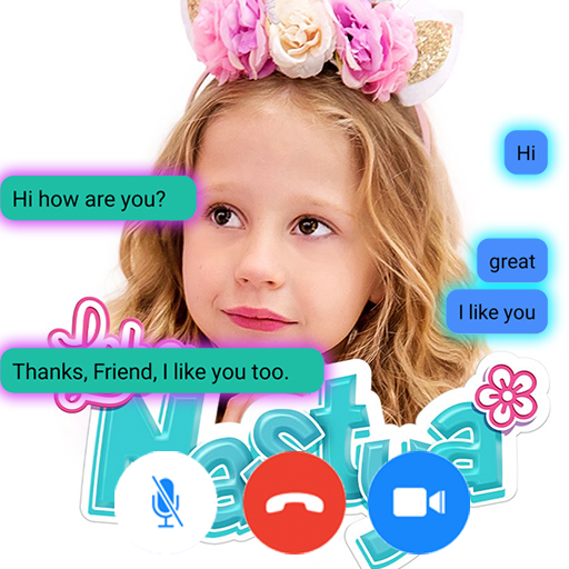 ikon Panggilan Palsu "Like Nastya"