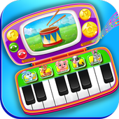 Baby Phone Piano &amp; Drums - Music Instruments icon