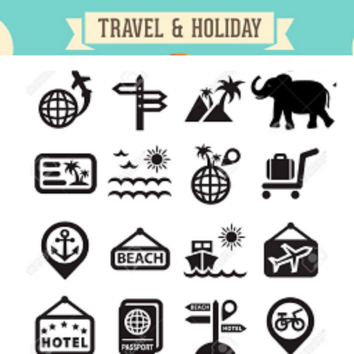 Travel and Holiday icon