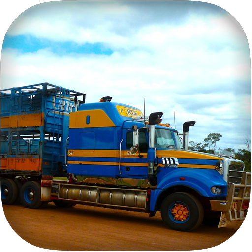 Car Transporter Truck Driving आइकन