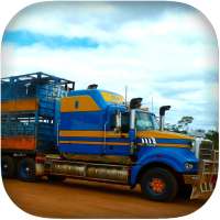 Car Transporter Truck Driving